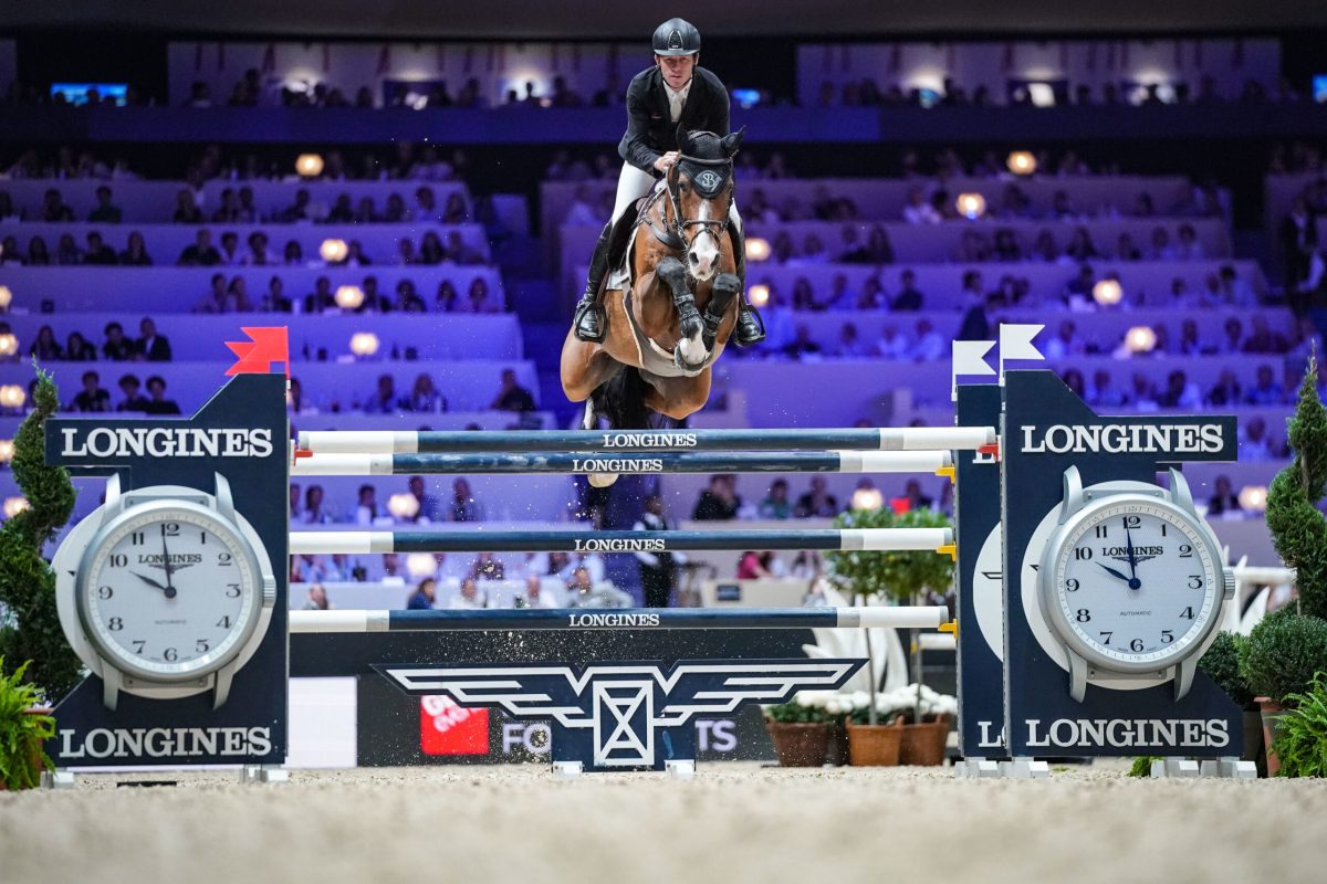 RED MILLS Riders to the fore at London
