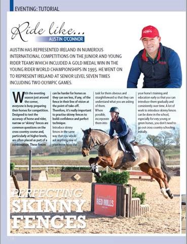 Ride like RED MILLS rider Austin O’Connor