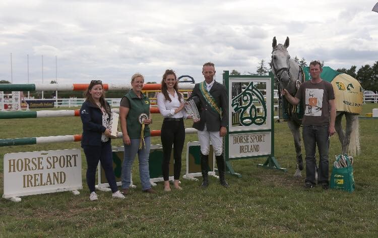 RED MILLS Rider Dermott Lennon wins TRM/HSI New Heights Champions Series at Tattersalls