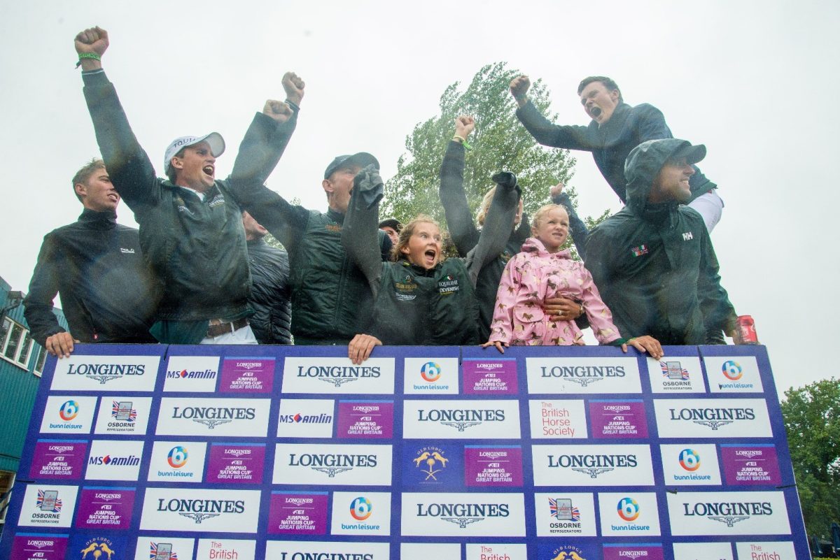 Hickstead high for Team Ireland