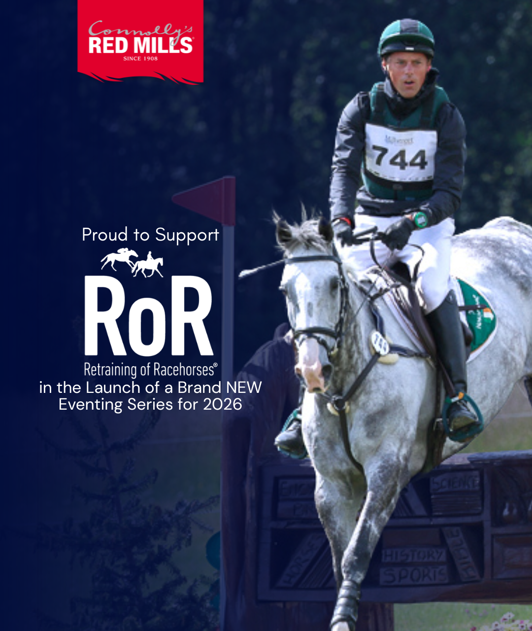 New Partnership with Retraining of Racehorses for 2026